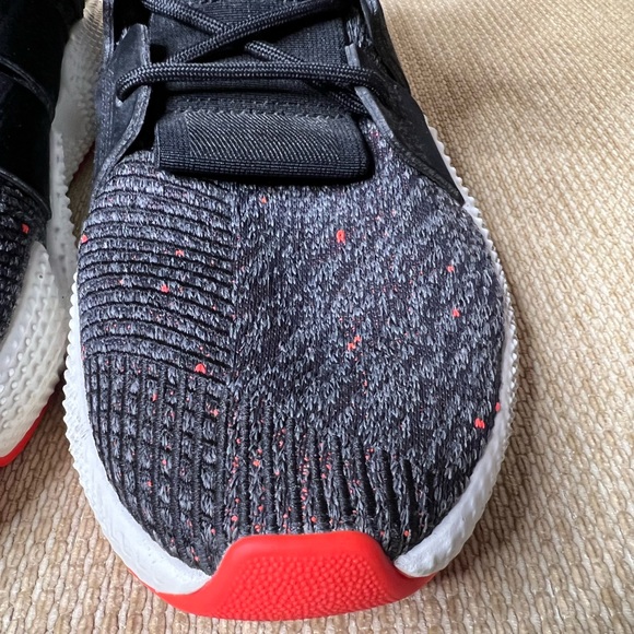 Adidas Mens Prophere Black Red Running Shoes - Picture 5 of 10